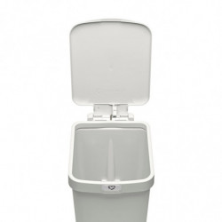 Кош за смет с педал Brabantia StepUp 16L, Light Grey