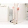 Кош за смет с педал Brabantia StepUp 25L, Light Grey