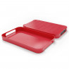 Trebonn Pile XL Serving Tray 1723112, 51x32.5 cm, Melamine, Dishwasher Safe, Red