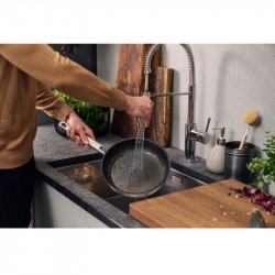 Дълбок тиган Zwilling Joy Plus 1029411, 20 см, Покритие Permaresist Ultra, Индукция, Инокс