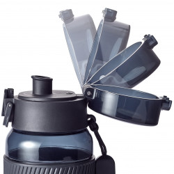 Бутилка за вода Zwilling 1024178, 680 мл, Тритан, Устойчива на удари и разливане, Филтър за плодове, Без BPA, Зелен