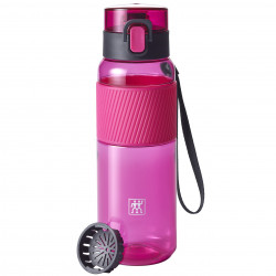 Zwilling Water Bottle 1024180, 680 ml, Tritan, Shock- and spill-resistant, Fruit filter, BPA-free, Pink
