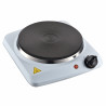 Oliver Voltz OV51445N Electric Hot Plate, 1500W, Cast Iron Plate, 185 mm, 6 Settings, White