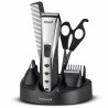 Techwood TTN-976 3-in-1 Hair Clipper, Cordless, 2.4V/600 mAh, LED Indicator, Attachments, Stainless Steel