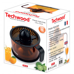 Στίφτης Techwood TPF-56, 40W, 1 λίτρο, Startirane per natiskane, 2 κώνοι, Μαύρο/Πορτοκαλί