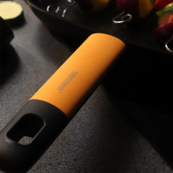 Τηγάνι γκριλ Fackelmann Soft Collection 688623, 28x4 cm, Επαγωγή και φούρνος, Μαλακή λαβή, Μαύρο