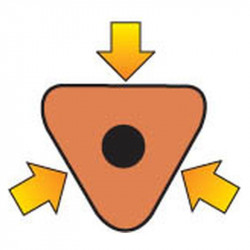 Молив Centrum 80703, Многоцветен