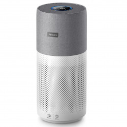 Пречиствател за въздух Philips AC3033/10, 55W, 135 м2, HEPA, Wi-Fi, Интелигентни сензори, Бял/сив