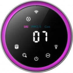 Пречиствател за въздух Philips AC3033/10, 55W, 135 м2, HEPA, Wi-Fi, Интелигентни сензори, Бял/сив