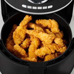 Tefal Easy Fry Ultra EY1118 Hot Air Fryer, 1200W, 4.2 L, 8 Programs, Timer, 6 Settings, Up to 200°C, Black