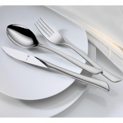 Set tacamuri WMF Virginia Protect, 30 piese, Otel inoxidabil 18/10, Cromargan protect, Protectie împotriva zgarieturilor si abraziunii, Argintiu