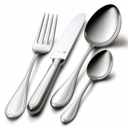 Set tacamuri WMF Premiere, 30 piese, Cromargan Protect, Rezistent la acid si coroziune, Otel inoxidabil 18/10, Argintiu