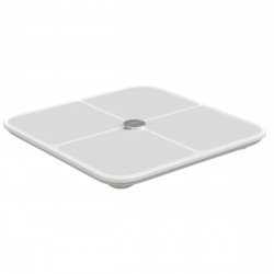 AENO ABS0001S Smart Scale, Up to 180 kg, 11 profiles, 15 metrics, BMI, LED, Tempered ITO glass, White