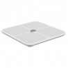 AENO ABS0001S Smart Scale, Up to 180 kg, 11 profiles, 15 metrics, BMI, LED, Tempered ITO glass, White