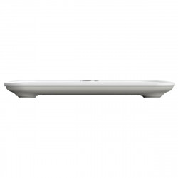 Смарт кантар AENO ABS0001S, До 180 кг, 11 профила, 15 показателя, ИТМ, LED, Закалено ITO стъкло, Бял