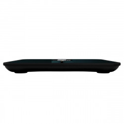 Cantar inteligent AENO ABS0002S, Pana la 180 kg, 11 profile, 16 indicatori, IMC, LED, Sticlă ITO, Negru
