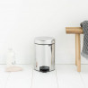 Кош за смет с педал Brabantia NewIcon 3L, Brilliant Steel