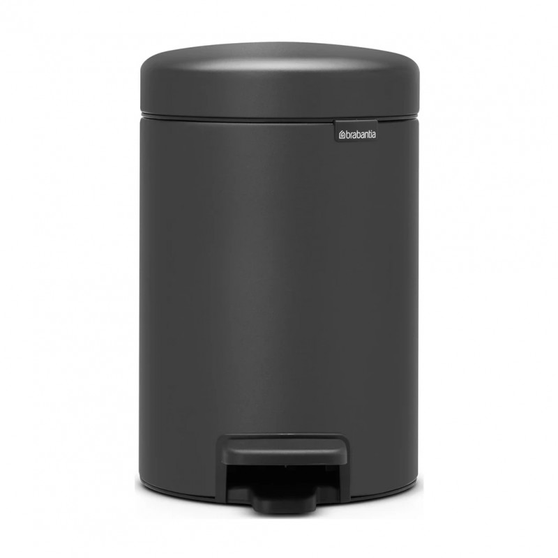 Кош за смет с педал Brabantia NewIcon 3L, Mineral Infinite Grey