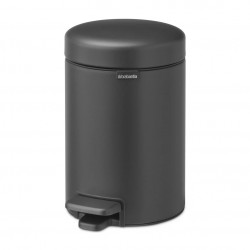 Кош за смет с педал Brabantia NewIcon 3L, Mineral Infinite Grey