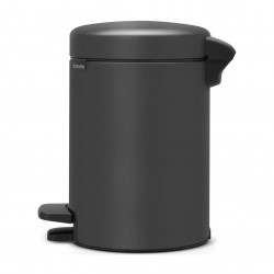 Кош за смет с педал Brabantia NewIcon 3L, Mineral Infinite Grey