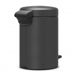 Кош за смет с педал Brabantia NewIcon 3L, Mineral Infinite Grey