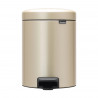 Кош за смет с педал Brabantia NewIcon 5L, Metallic Gold