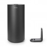 Brabantia MindSet Mineral Toilet Paper Holder 1005676, Double, Floor- or Wall-Mounted, Mineral Finish, Dark Gray