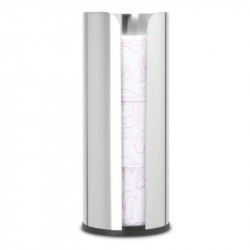 Suport hartie igienica Brabantia ReNew 1003473, Triplu, Rezistent la coroziune, Inox