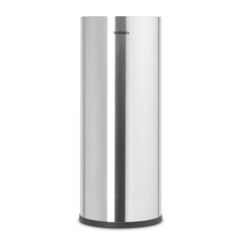 Brabantia ReNew 1003474 Spare Toilet Paper Holder, Triple, Corrosion-Resistant, Stainless Steel/Matte