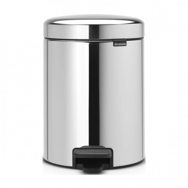 Кош за смет с педал Brabantia NewIcon 5L, Brilliant Steel