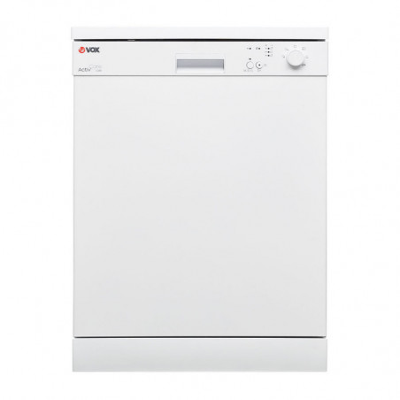 VOX LC 20 E Dishwasher, Energy Class E, 12 place settings, 5 programs, Salt and rinse aid indicators, White