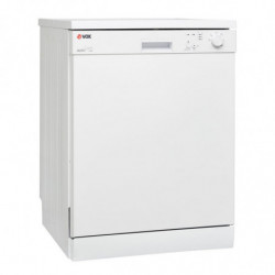 VOX LC 20 E Dishwasher, Energy Class E, 12 place settings, 5 programs, Salt and rinse aid indicators, White