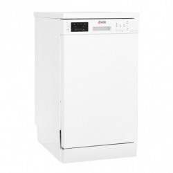 VOX LC 4745 E Dishwasher, Energy Class E, 10 place settings, 7 programs, Salt and rinse aid indicators, White