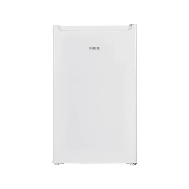Ψυγείο Muhler S84WF0, 121 l, N/ST, Class F, R600A, αναστρέψιμη πόρτα, λευκό