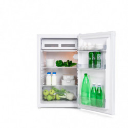 Ψυγείο Muhler S84WE0, 121 l, N/ST, Class E, R600A, Αναστρέψιμη πόρτα, Λευκό