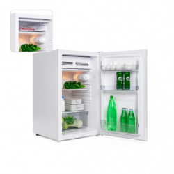 Ψυγείο Muhler S84WE0, 121 l, N/ST, Class E, R600A, Αναστρέψιμη πόρτα, Λευκό