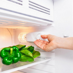 Muhler S84WE0 Refrigerator, 121 L, No Frost, Energy Class E, R600A, Reversible Door, White