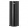 Suport hartie igienica Brabantia ReNew 1003471, Triplu, Rezistent la coroziune, Negru