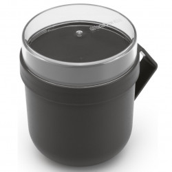 Чаша с капак Brabantia Make&Take 600ml, Dark Grey