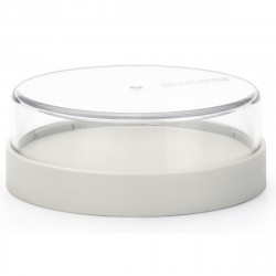 Купa за закуска Brabantia Make&Take 1006298, 500+180 мл, Винтово затваряне, Без BPA, Сив