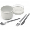 Купичка за закуска Brabantia Make&Take 500ml, Light Grey