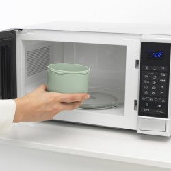 Brabantia Make&Take Breakfast Bowl 1006297, 500+180 ml, Screw-on Lid, BPA-Free, Green