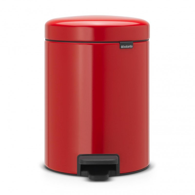 Кош за смет с педал Brabantia NewIcon 5L, Passion Red