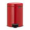 Кош за смет с педал Brabantia NewIcon 5L, Passion Red