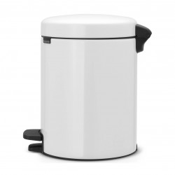 Кош за смет с педал Brabantia NewIcon 5L, White