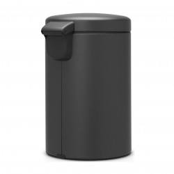 Кош за смет с педал Brabantia NewIcon 12L, Mineral Infinite Grey