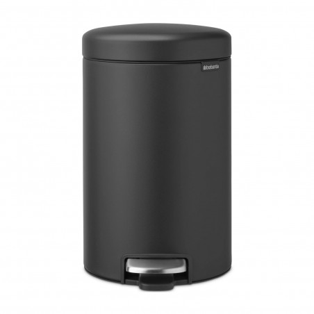 Кош за смет с педал Brabantia NewIcon 12L, Mineral Infinite Grey