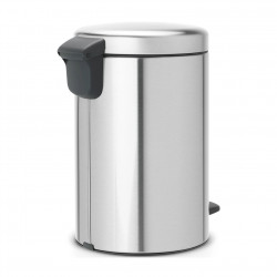 Кош за смет с педал Brabantia NewIcon 12L, Matt Steel Fingerprint Proof