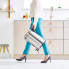Brabantia NewIcon 649031 Pedal Bin, 12 L, Soft-Close, Non-Slip Base, Fingerprint-Resistant, Stainless Steel/Matte