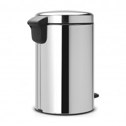 Кош за смет с педал Brabantia NewIcon 12L, Brilliant Steel